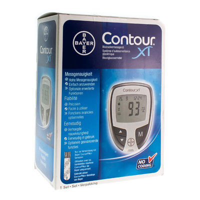 BAYER CONTOUR XT BLOEDGLUCOSEMETER