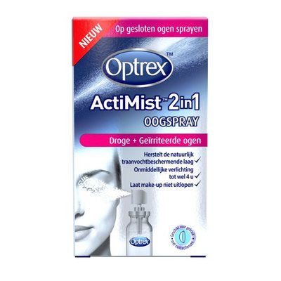 OPTREX ACTIMIST OOGSPRAY DROGE EN GEIRRITEERDE OGEN 10ML