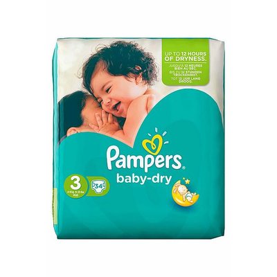 PAMPERS NEW BABY MIDI 4- 9KG 34
