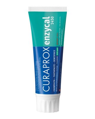 CURASEPT ENZYCAL 1450 TANDPASTA TUBE 75ML