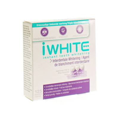IWHITE INTERDENTAL WHITENER 125 TREATMENTS