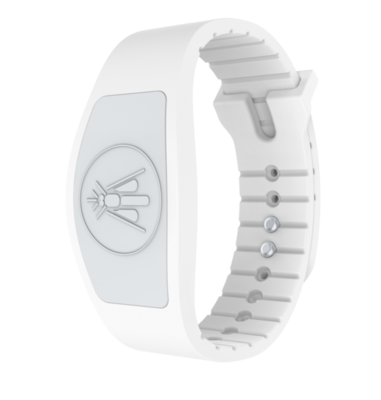 BYE BUGZ ARMBAND WHITE WONDER 1 ARMBAND + VULLING