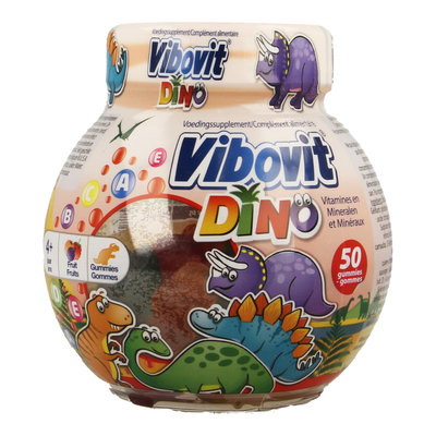 VIBOVIT FISHBOWL DINOSAUR GUMMIES 50