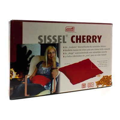 SISSEL CHERRY KERSENPITKUSSEN 20X40CM ROOD