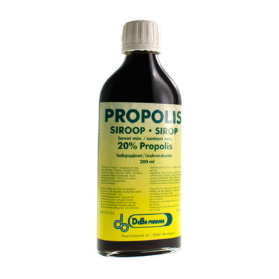 PROPOLIS SIROOP 20% 200ML DEBA