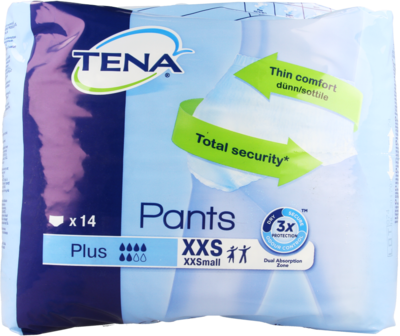 TENA PANTS PLUS XXS 14