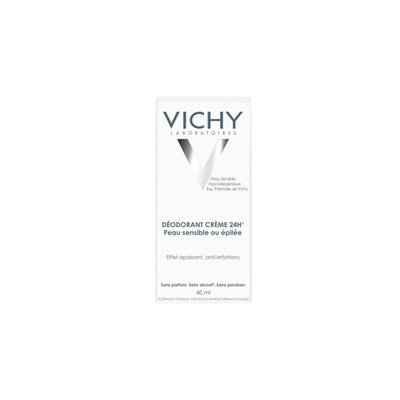 VICHY DEO GEV. H-GEEPILEERD CREME 24U 40ML