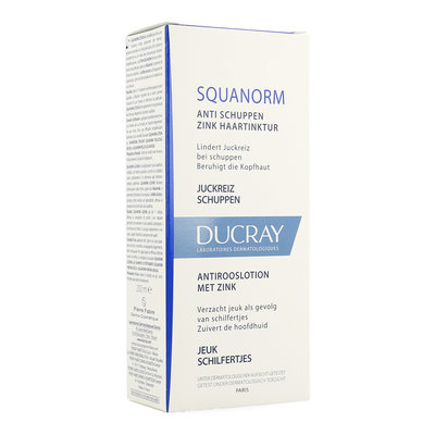DUCRAY SQUANORM ANTI ROOS LOTION MET ZINK 200ML