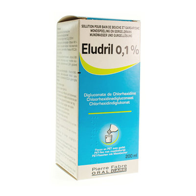 ELUDRIL 0,1% MONDSPOELING+GORGELDRANK+DOSEUR 200ML