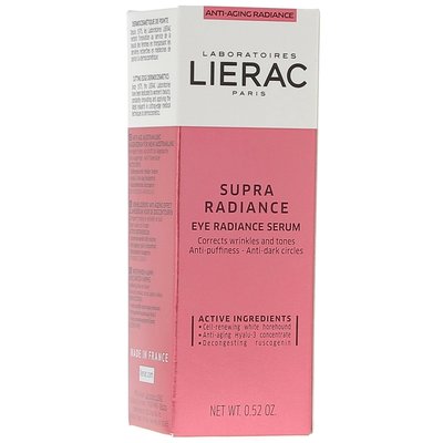 LIERAC SUPRA RADIANCE OOGSERUM POMPFLACON 15ML