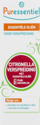 PURESSENTIEL COMPLEX VERSTUIVING CITRONELLA OLIE 30ML