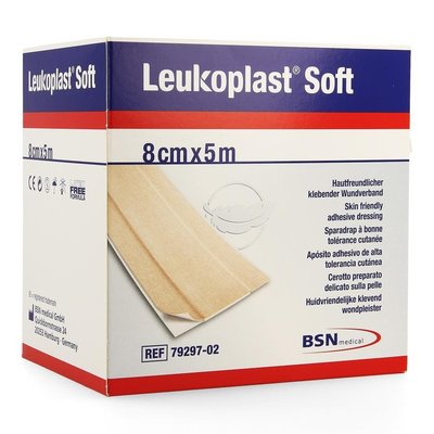 LEUKOPLAST SOFT 5MX8CM