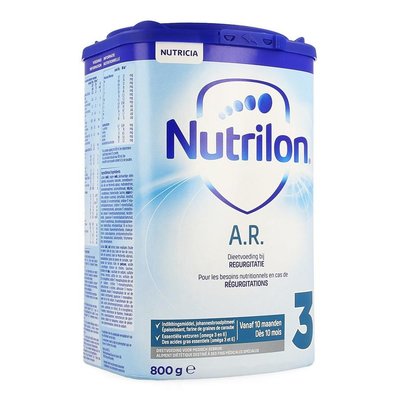 NUTRILON AR3 OPVOLGMELK A/REGURGITATIE PDR 800G