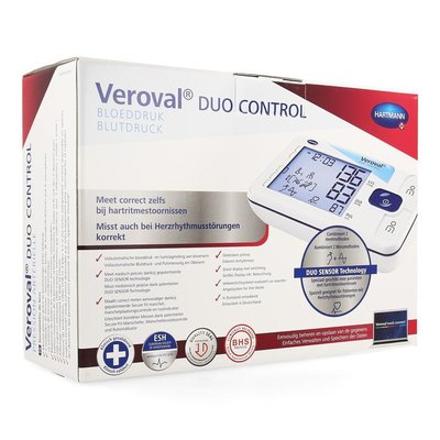 VEROVAL BLOEDDRUKMETER DUO CONTROL LARGE