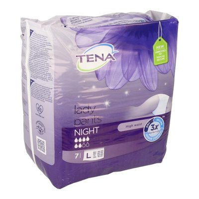 TENA LADY PANTS NIGHT LARGE 7 STUKS