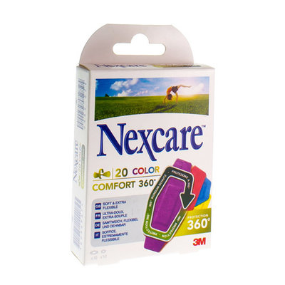 NEXCARE 3M COMFORT STRIP 360 BRIGHTS 20