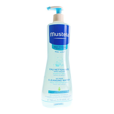 MUSTELA PN REINIGEND WATER ZONDER SPOELEN 750ML