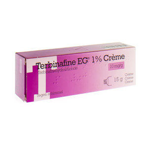 TERBINAFINE EG 1% CREME 15 GR