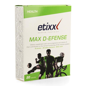 ETIXX MAX D-EFENSE CAPS 20
